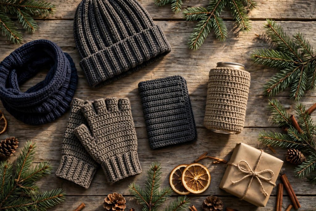 Crochet gifts for men he'll actually use