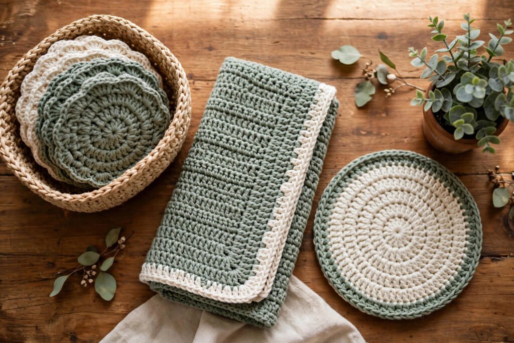 Crochet housewarming gifts for a cozy new home